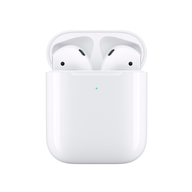 AirPods de Apple con estuche de carga inalámbrica