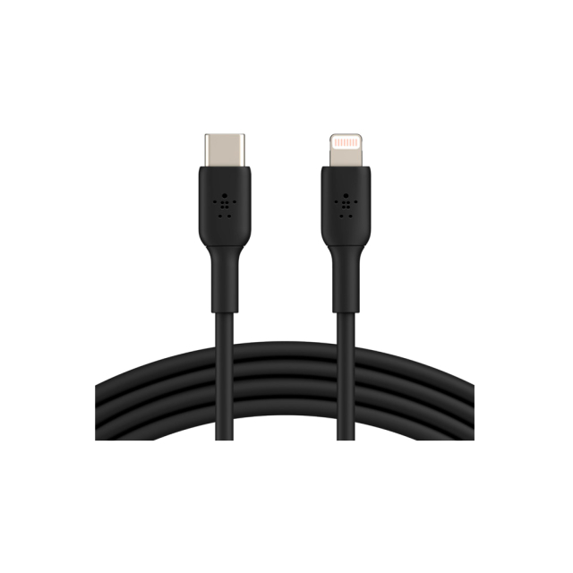 Cable Lightning a USB-C de 1m Negro de Belkin