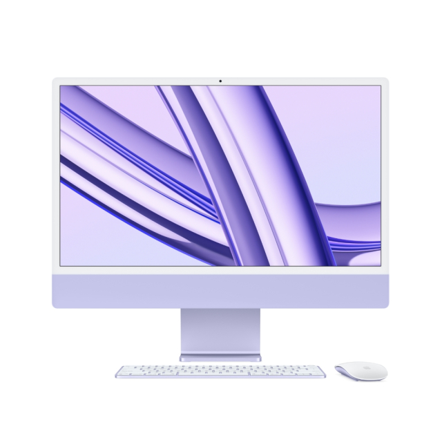 iMac 24" Chip M3 256GB GPU 10N Púrpura