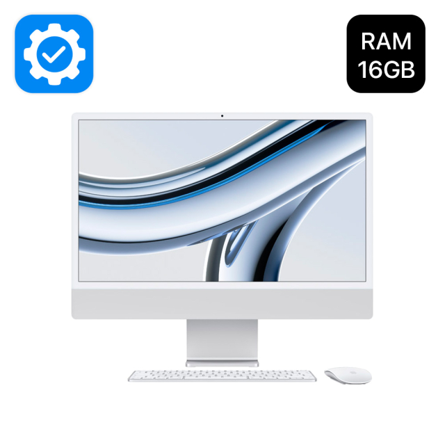 iMac 24" Chip M3 16GB 512GB Plata