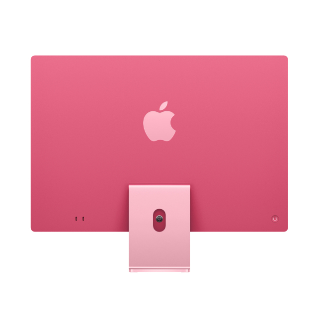 Apple iMac 24 pulgadas M4 rosa vista trasera