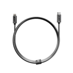 Cable USB-C a Lightning (1m) de Gris espacial Next One