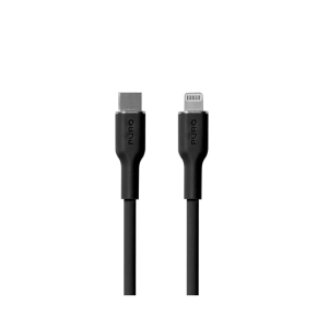 Cable Lightning a USB-C Negro de Puro