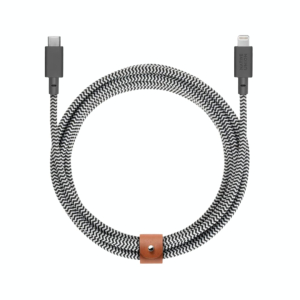 Cable Lightning a USB-C de 3m Negro/blanco de Native Union