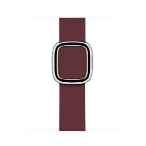 Correa para Apple Watch 38/40/41 mm Talla S con hebilla moderna Granate de Apple
