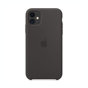 Funda para iPhone 11 Silicona Negro de Apple