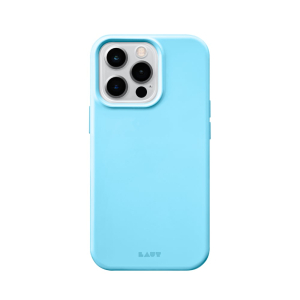 Funda para iPhone 13 Pro Silicona Azul Pastel de Laut