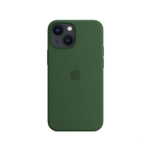 Funda para iPhone 13 mini Silicona Verde trébol de Apple
