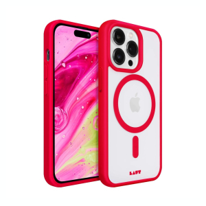 Funda para iPhone 14 Pro Max MagSafe Rojo de Laut