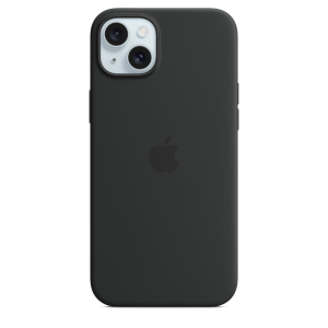 Funda para iPhone 15 Plus Silicona Negro de Apple