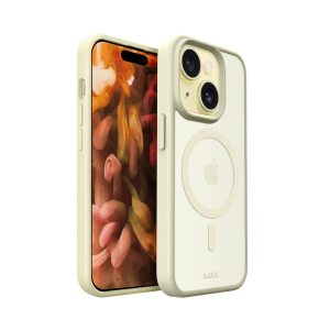 Funda iPhone 15 Plus Huex Amarillo Laut