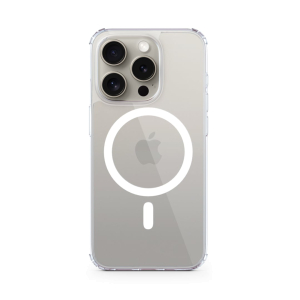 Funda iPhone 15 Plus MagSafe Resolve Transparente Epico