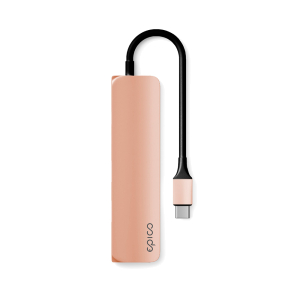 Hub USB-C 4 en 1 Oro de Epico