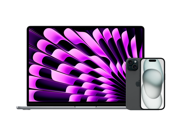 Business Pack Air MacBook Air 15" M3 16GB 512GB + iPhone 15 128GB