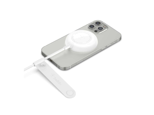 Cargador MagSafe para iPhone USB-C Blanco de Belkin