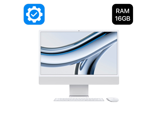 iMac 24" Chip M3 16GB 512GB Plata
