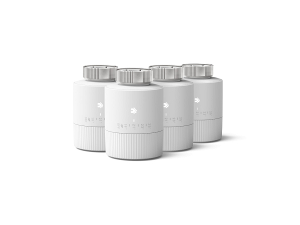 Cabezal termostático Pack Cuatro Inteligente V3+ Basic HomeKit de Tado