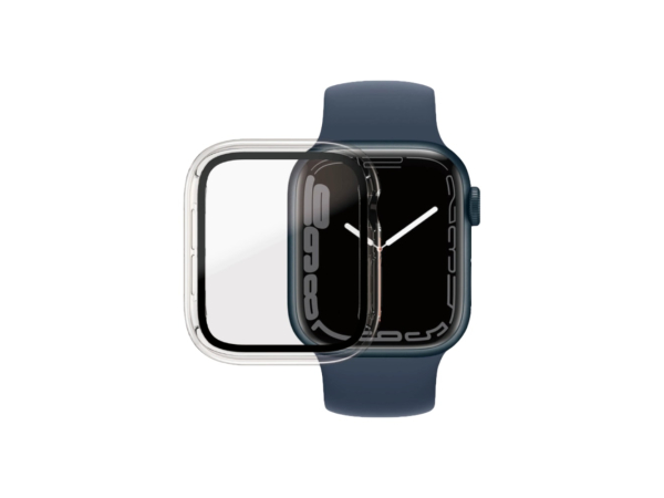 Protector de pantalla + correa de silicona Tecno Ofertas para smartwatch  Apple Serie 7, 45 mm, rosa - Coolbox