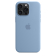 Funda para iPhone 15 Pro Max Silicona Azul invierno de Apple