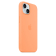 Funda para iPhone 15 Silicona Naranja sorbete de Apple