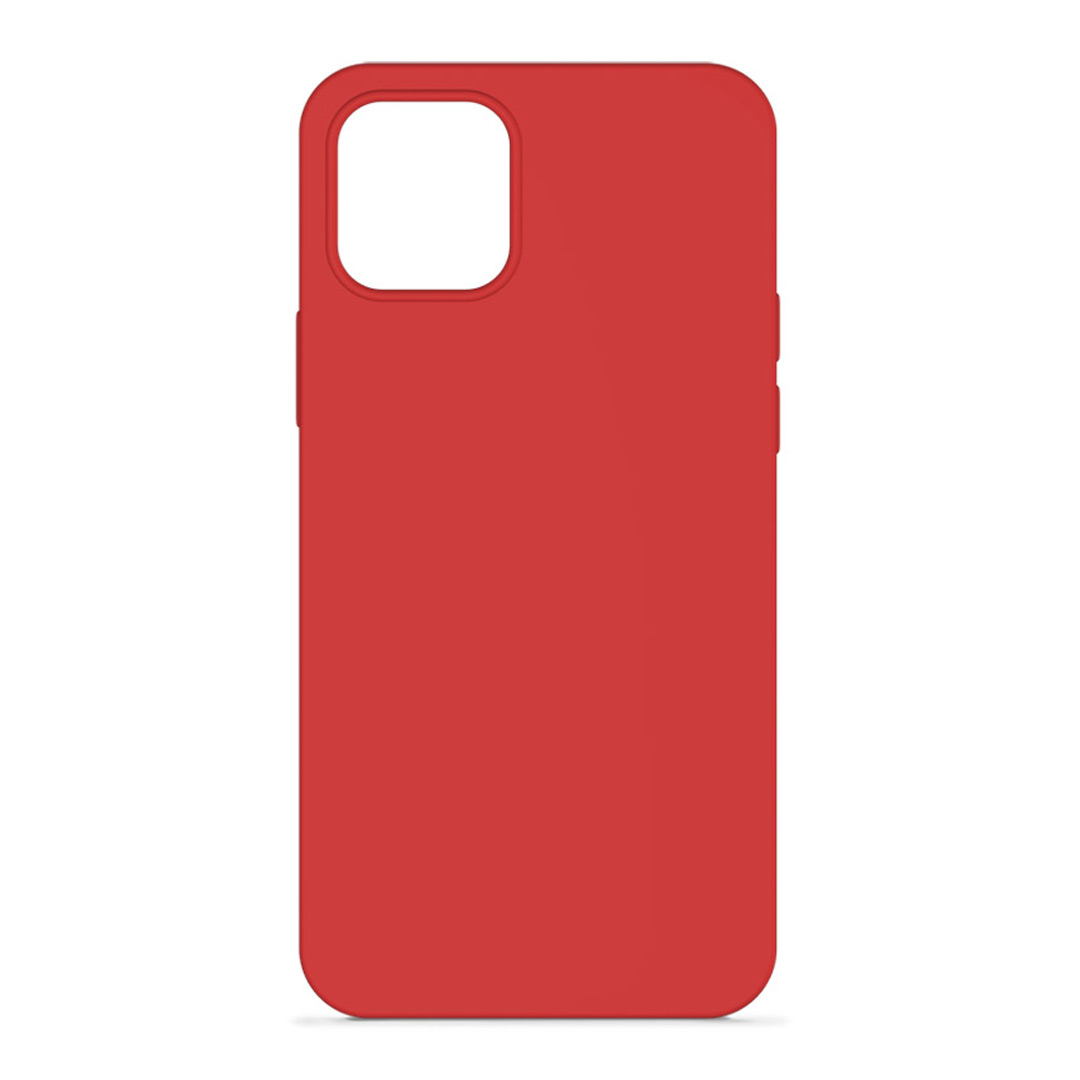 Carcasa iPhone 12 Pro Max Silicona Rojo -  - Tecnología para todos