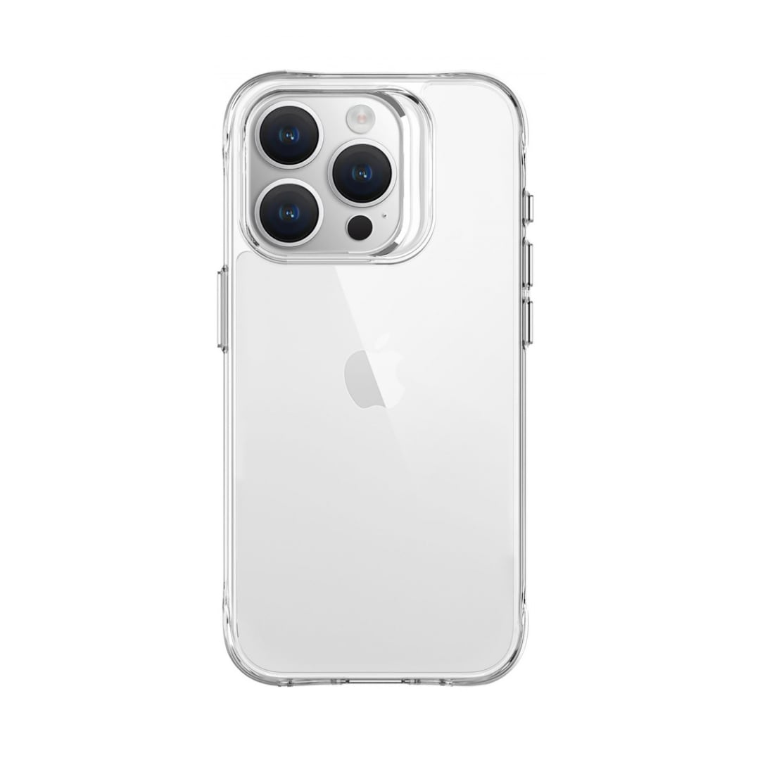 Funda iPhone 15 Pro Transparente Shockproof Muvit