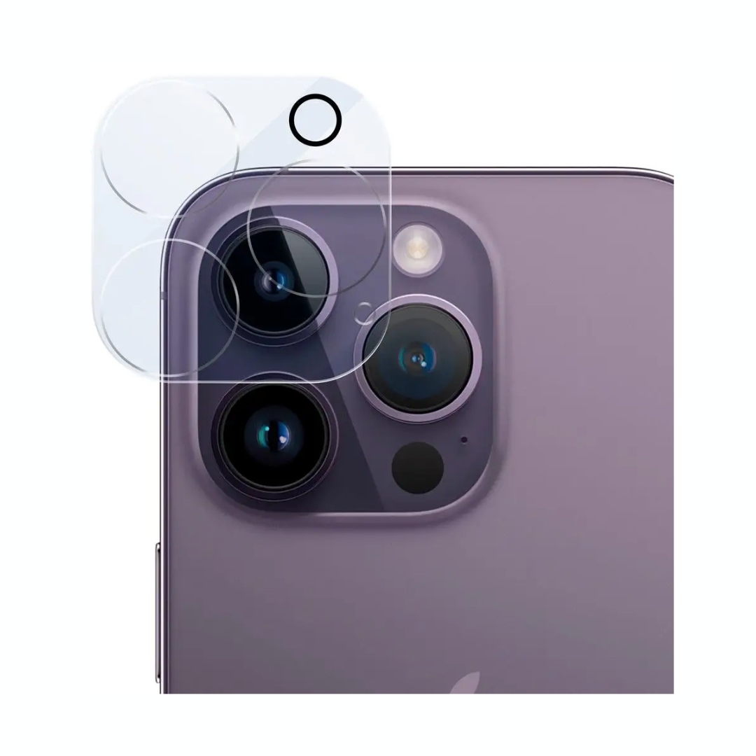 Protectores de cámara de cristal templado para iPhone 14 Pro/14 Pro Max