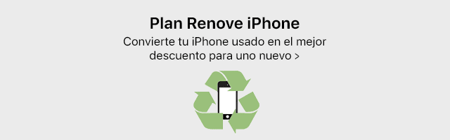 Plan Renove iPhone
